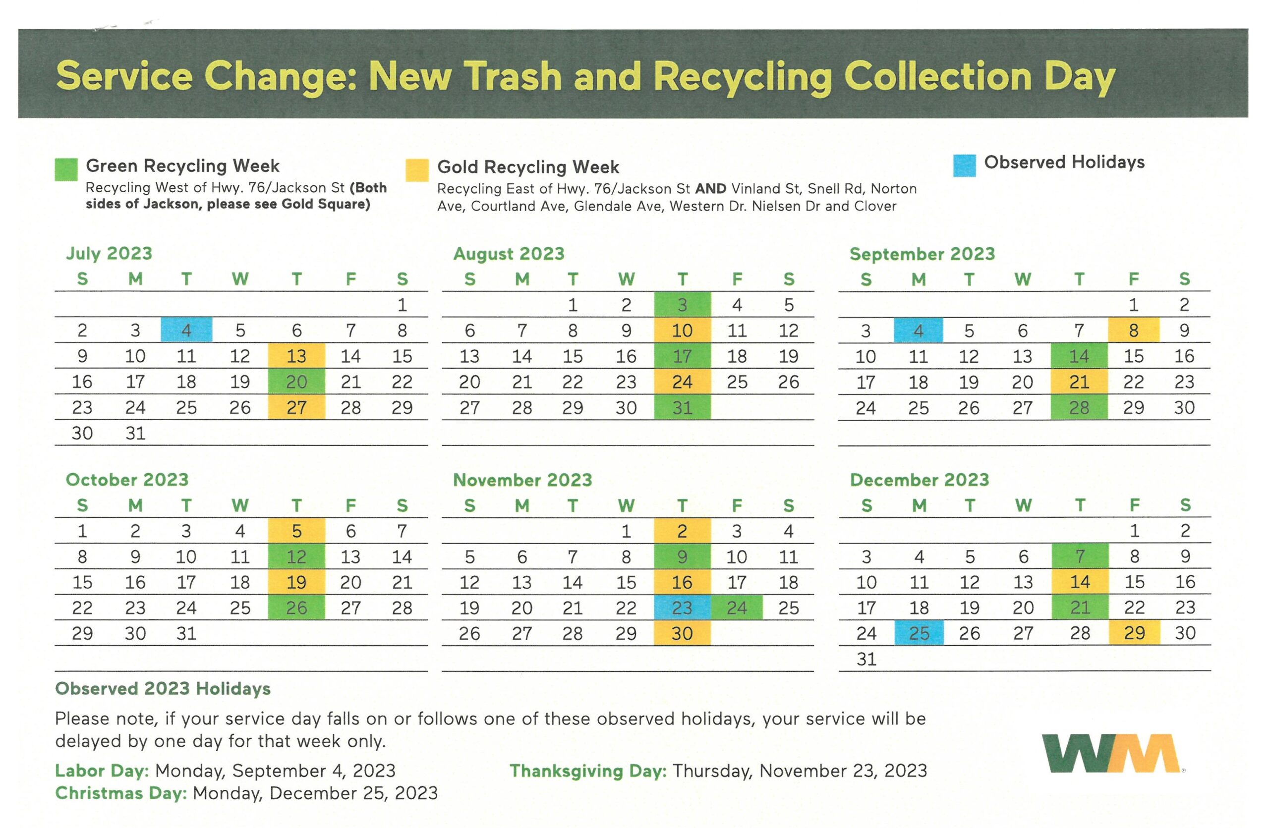 Town Of Riverhead Garbage Schedule 2024 Suzy Zorana